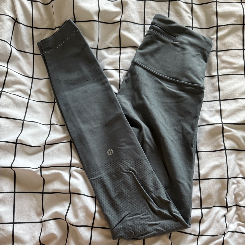 Lululemon Blue Grey Leggings
